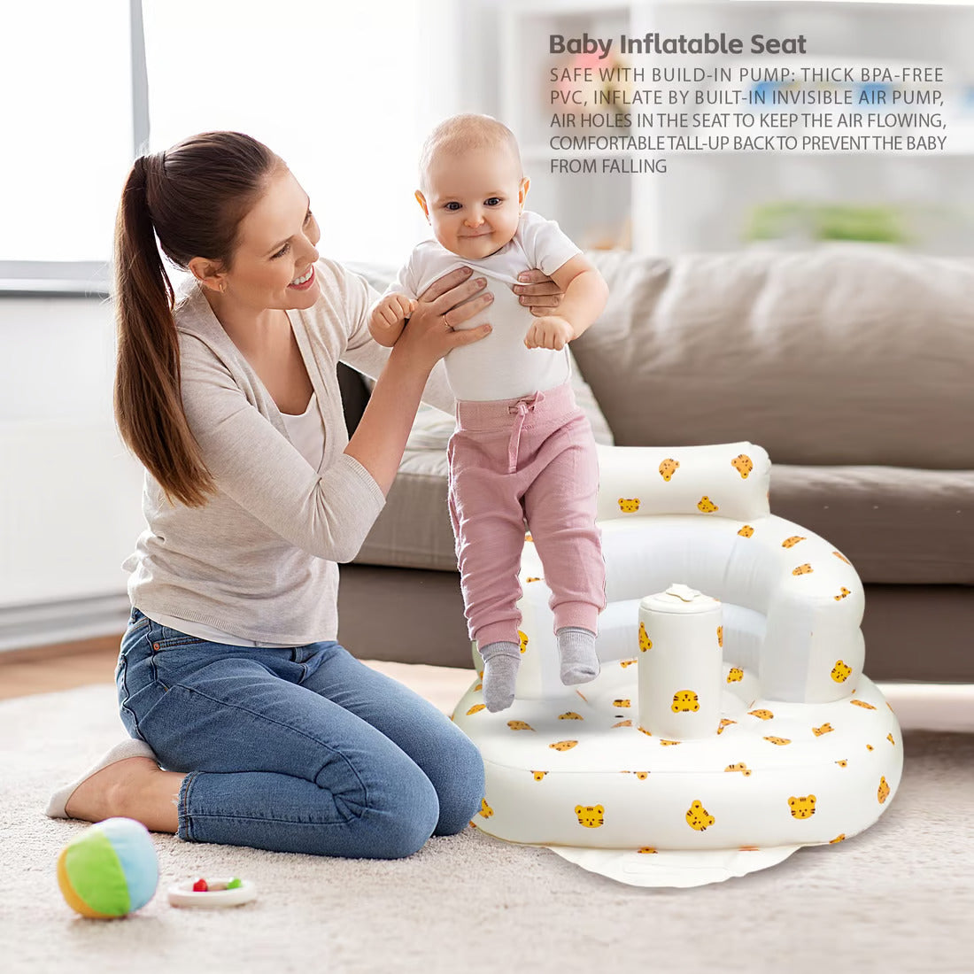 ComfiCloud™ Inflatable Baby Seat